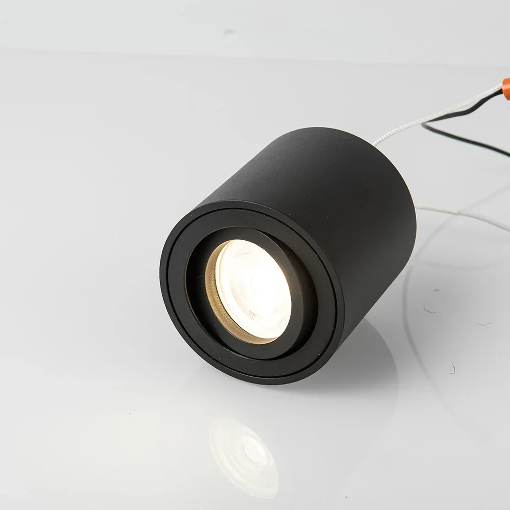 

Factory GU10 Led downlights with indoor spot light 5W high lumen led down light lamp rotatable degree