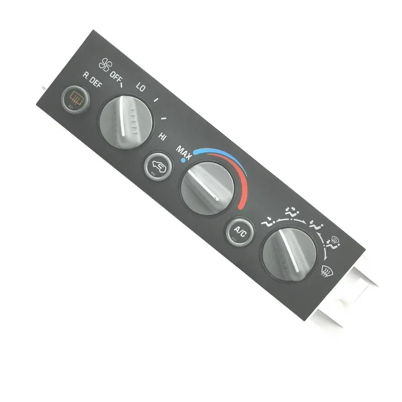 

2X Car A/C Heater Climate Control Panel 9378805 16231165 For Chevy GMC Yukon 1996-2000 With Rear Window Defogger Switch