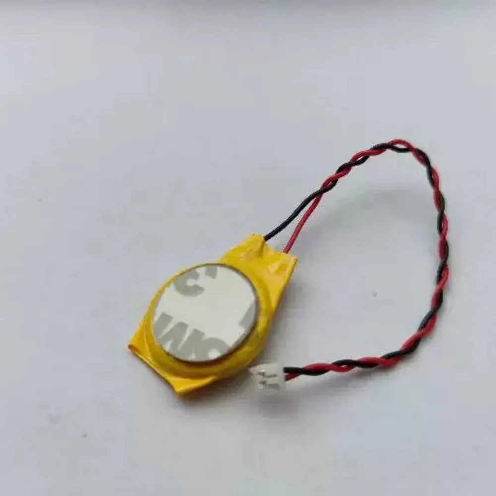 10-50pcs CR2032 Battery Wires 2Pin Notebook BIOS CMOS Battery-Laptop Battery Motherboard Battery 3V With Adhesiv 230MAH