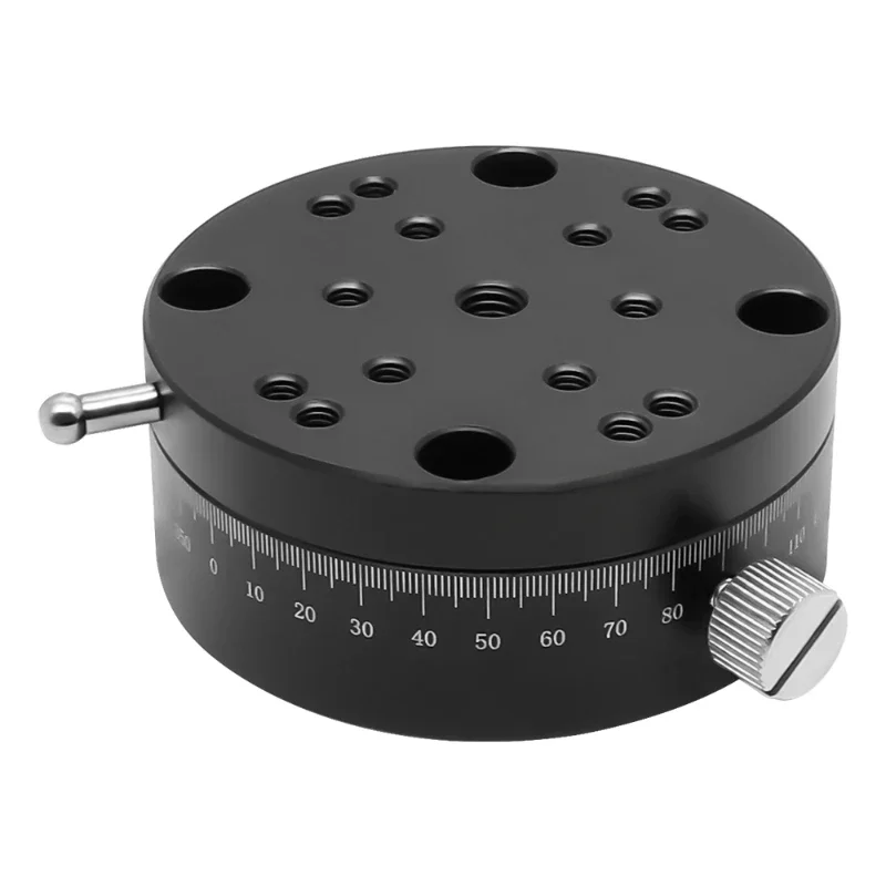 R-axis rotation fine-tuning displacement slide high-precision knob feed type platform replacement