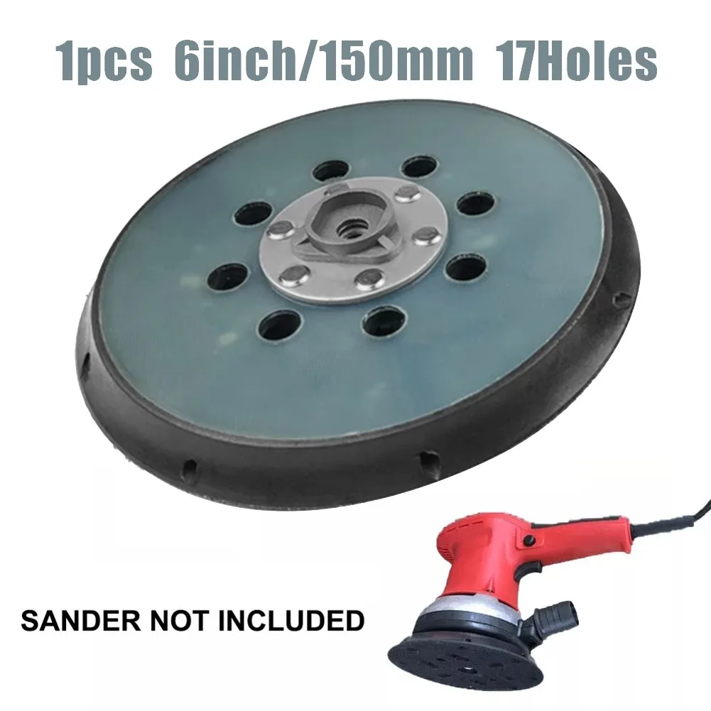 

For DA Polisher Sanding Pad 150mm Backing Plate with Cooling Features for Effective Use in Auto and Motorcycle Applications
