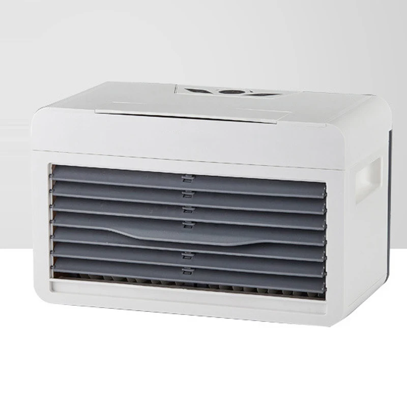 for Air Conditioning Fan 5V Small Household Air Cooler Cooling Artifact Summer Mobile Dormitory Humidification Mini