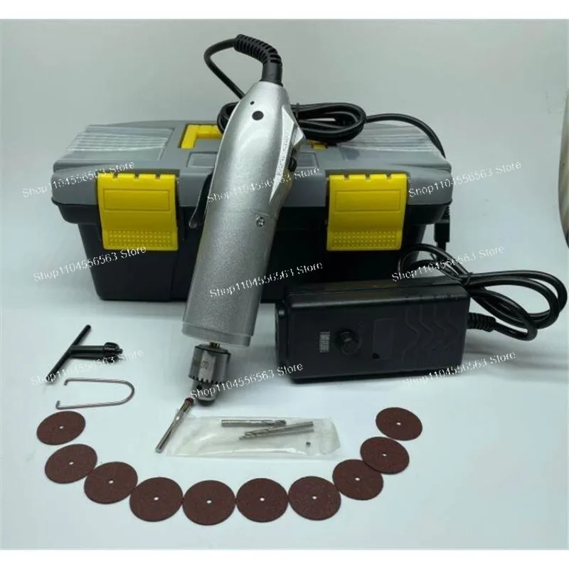 110V/220V Adjustable Speed Electric Drill&Grinder Multi-Function Portable Tool for DIY Workshop Polishing Engraving Applications