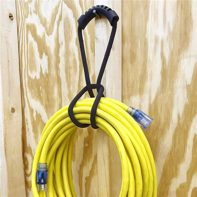 1pc Extension Cord Organizer, Multipurpose Heavy-Duty Storage Strap With Handle Fit Garages RV And Boat Storage And Organization