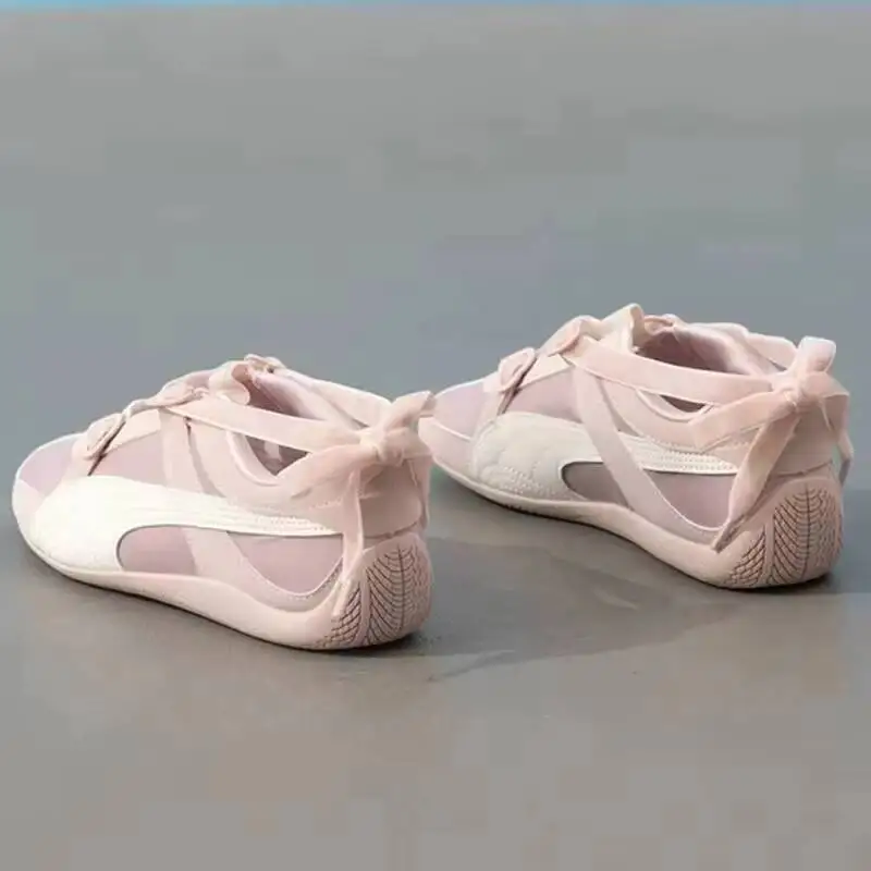 PUMA Women x The Powerpuff Girls Collab Sneakers, Summer Bow Decor Casual Sports Shoes 408102-01 Sport