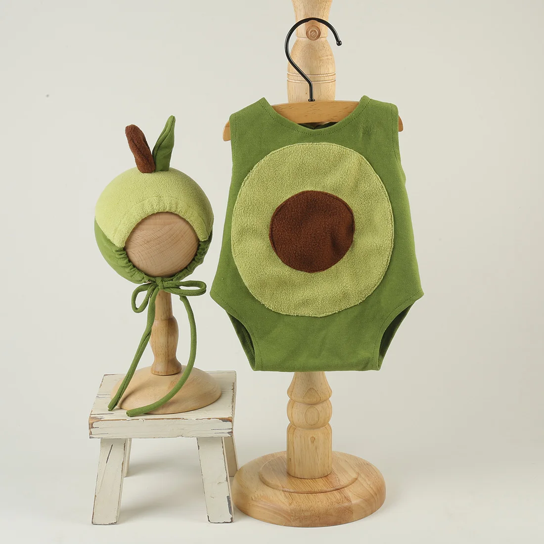 Baby Outfit New Originality Neonatal Costume Shooting Props Baby Watermelon Clothes Set Newborn Photography Props