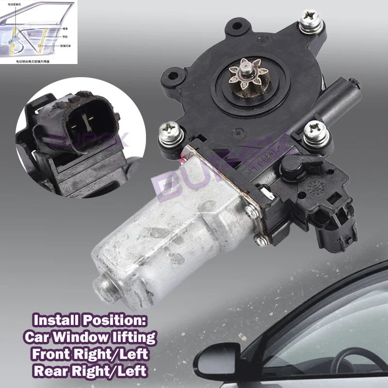 

Car Power Window Regulator Electric Lift 12V Motor For Subaru Outback /Legacy /B9 Tribeca /Tribeca Internal replacement parts
