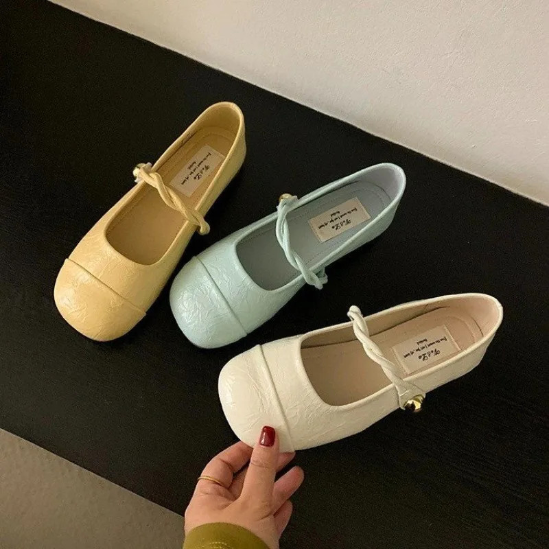 

2025 женские балетки, модные женские повседневные балетки на мягкой подошве, весенние удобные женские балетки на мелкой подошве