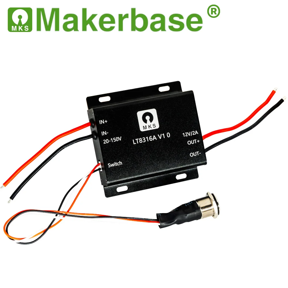 MKS VESC LT8316A Power Step-Down Module 20V-150V to 12V/2A Voltage Conversion