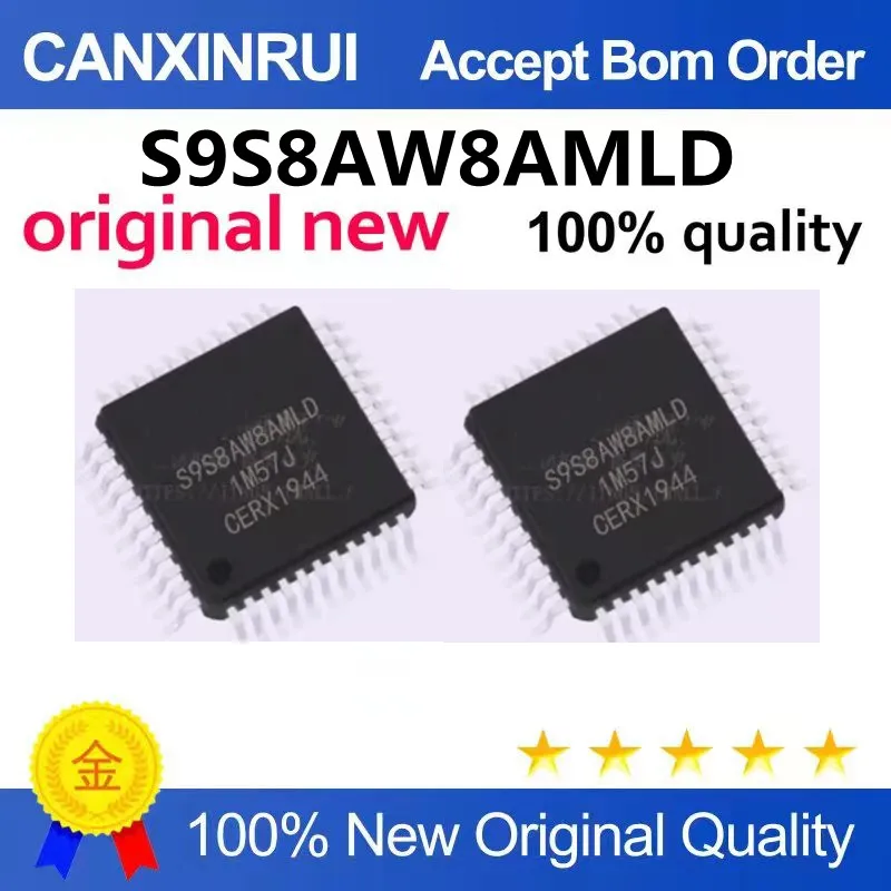 (5-100piezas) Brand new original genuine S9S8AW8AMLD packaged QFP44 imported IC chip integrated