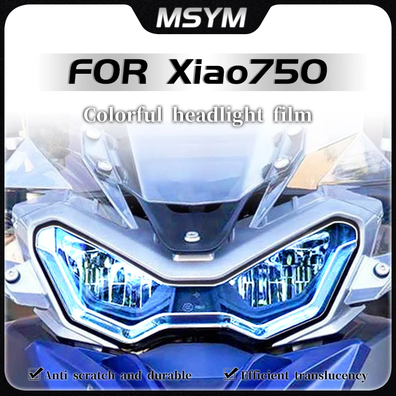 

For QJMOTOR XIAO750 XIAO 750 Xiao750 Headlight transparent protective film smoked tail light film modification accessories