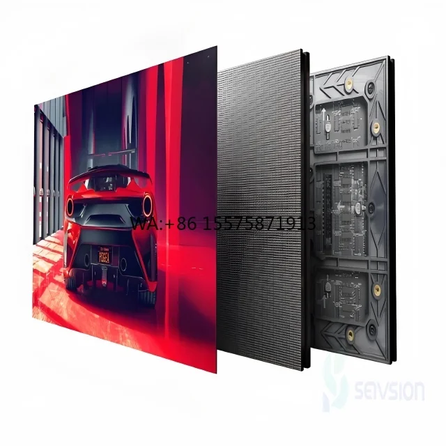 Customized P1.25 Indoor LED Display Screen, 640*480mm, Wall-mounted Indoor LED Display Screen, Indoor Display Screen