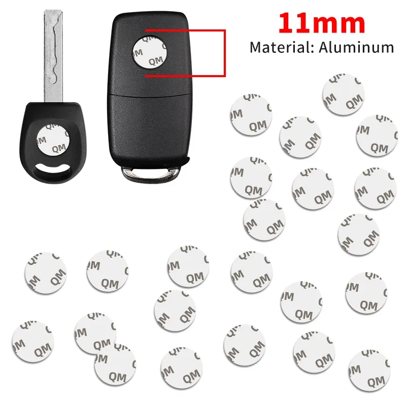 

11 мм металлическая эмблема автомобиля, наклейки на удаленный ключ, значок для Volkswagen VW Polo Golf 5 7 Passat Tiguan Arteon Jetta Beetle CC Taigo Caddy