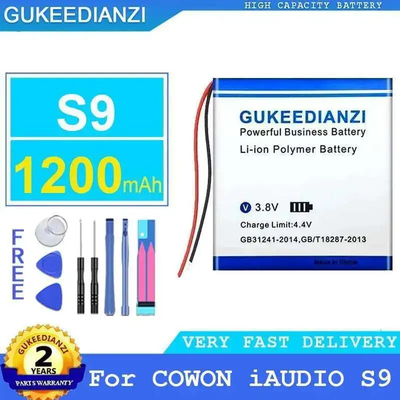 

Долговечный аккумулятор для Mp3-плеера 1200 мАч для Cowon Iaudio S9