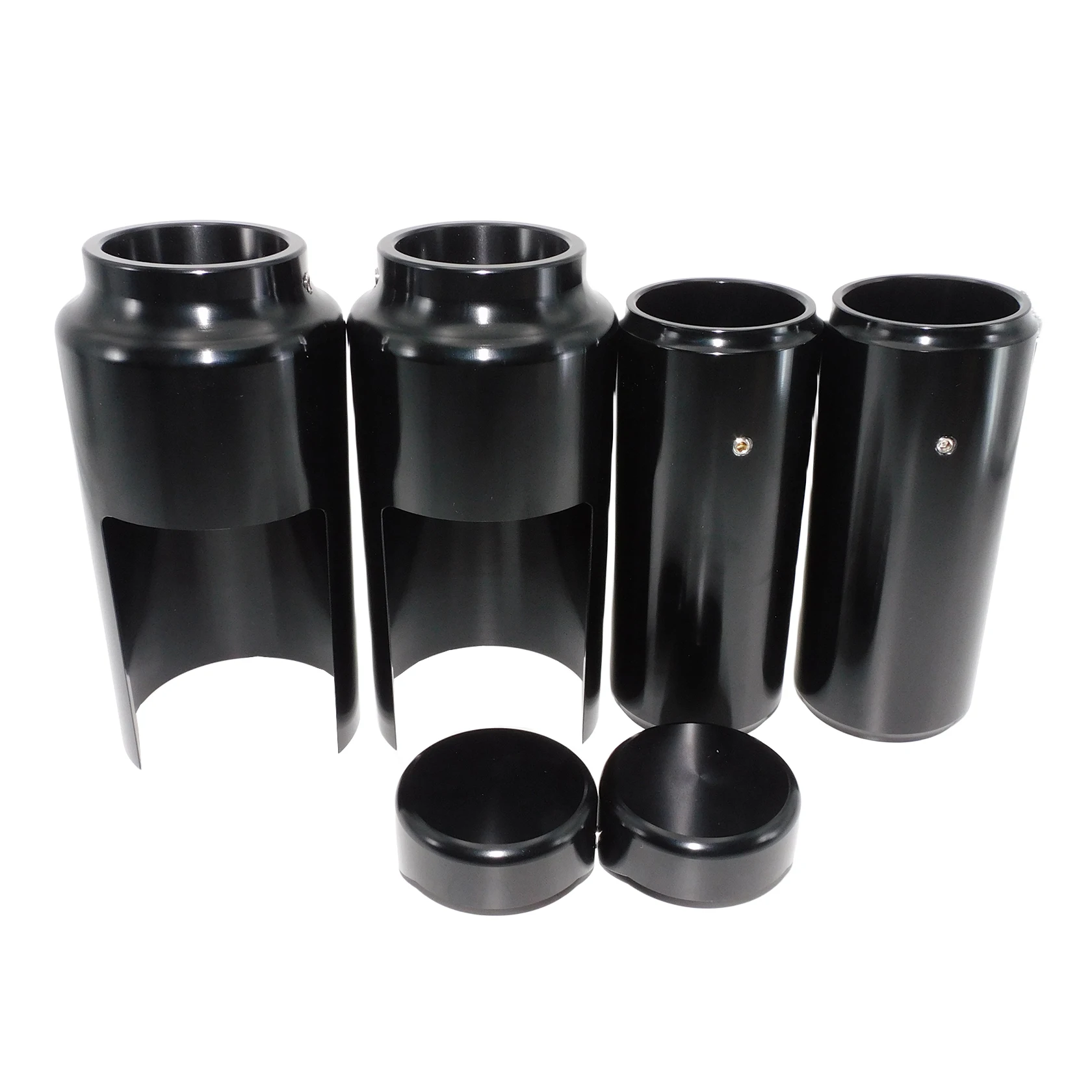Motorcycle Front Upper Lower Fork Cover Tube Cap Shock Absorber Cover Aluminum For Harley Softail Breakout FXBR FXBRS 2018-2022