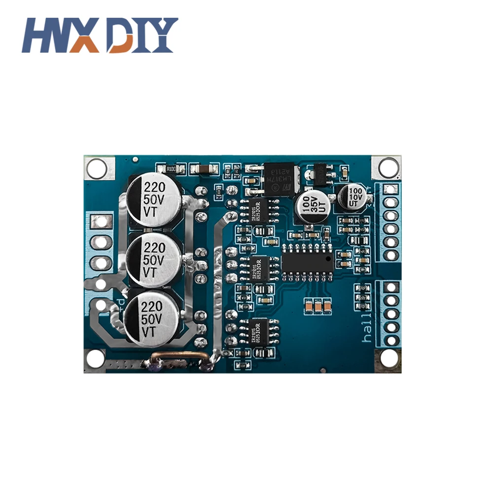 Modulo controller motore brushless DC 12V-36V 15A 500W Driver non Hall/Driver Hall Scheda driver bilanciata per auto