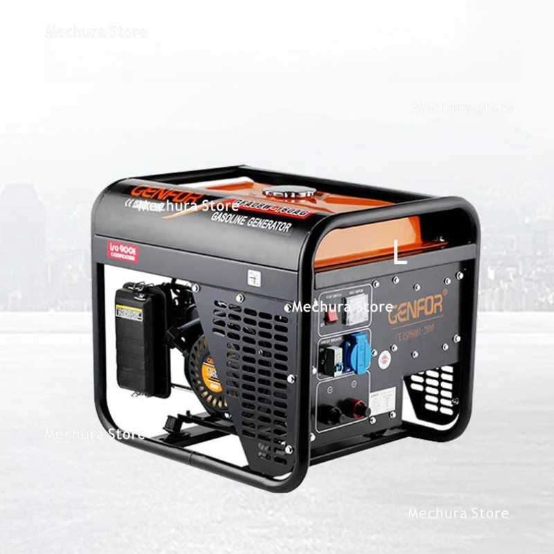 Diesel Generator Welder Combo, 5.5KW/6KW Single Phase 220V, 8KW/10KW Three Phase 380V, 12V Output, All-in-One Unit JT60
