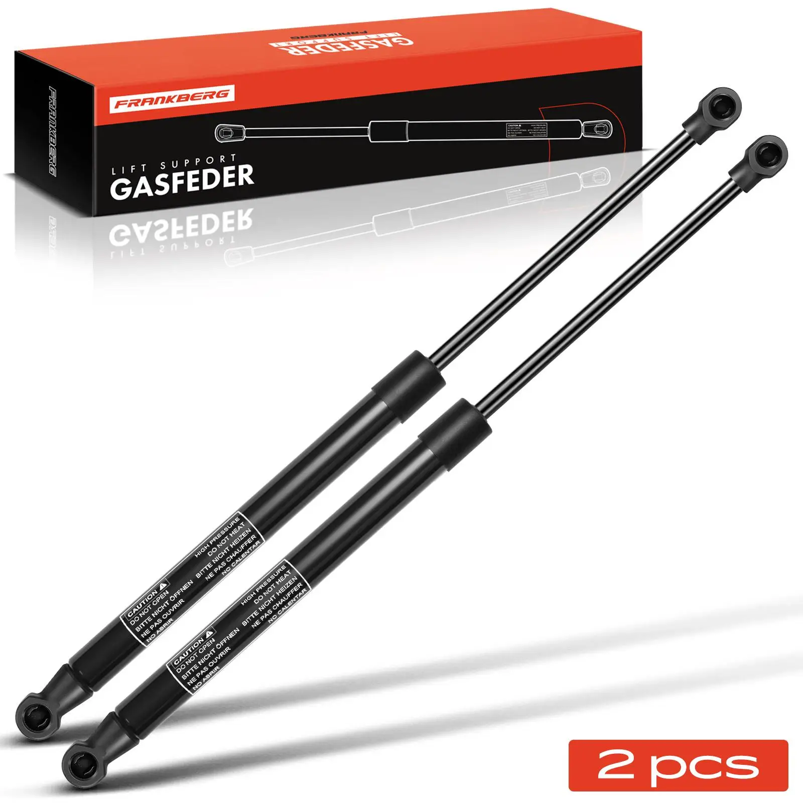 Frankberg 2x Gasfeder Dämpfer Heckklappe für Renault Grand Scénic IV R9 MPV 2016-2023 605179 670665 904502954R 699825 904506721R