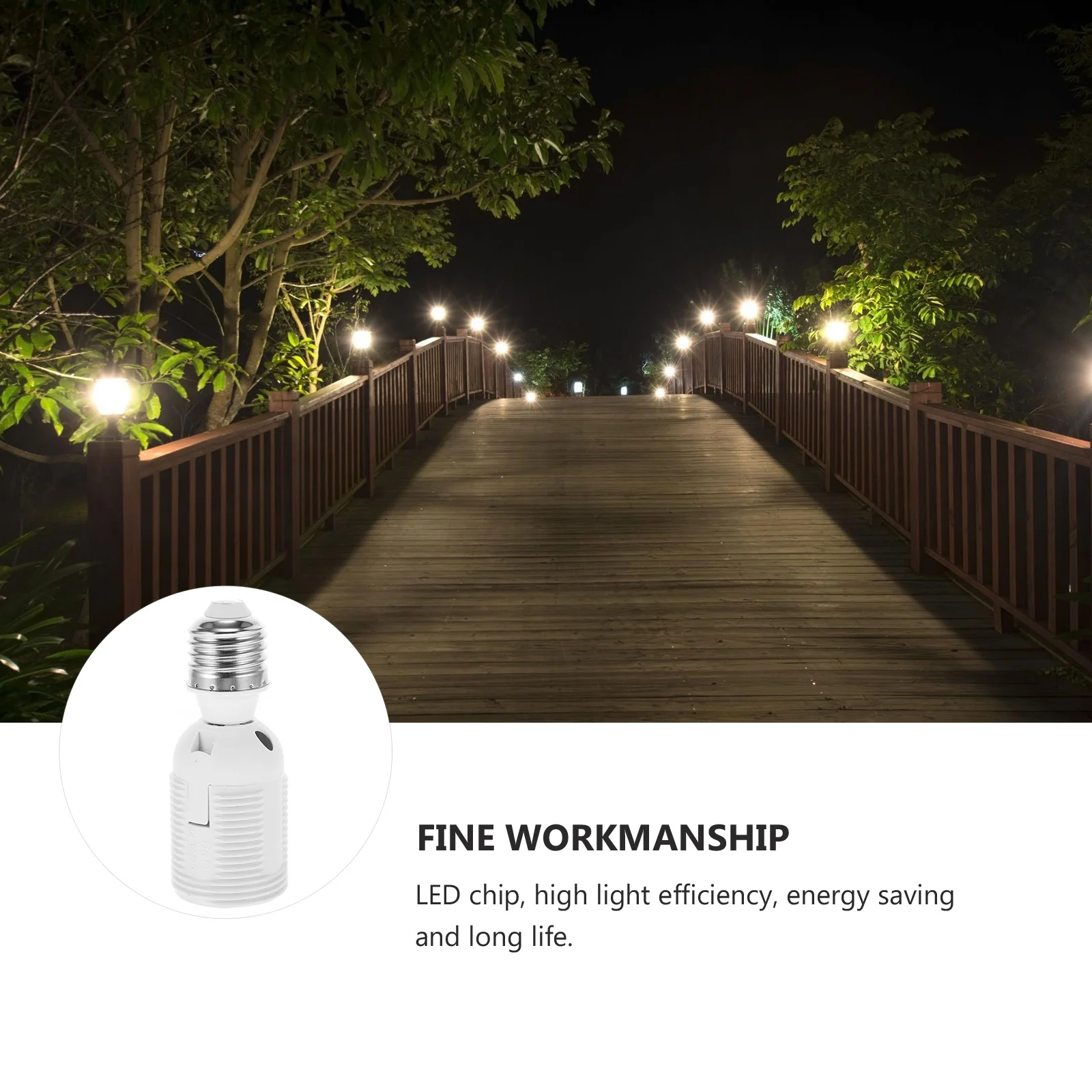 

4 шт. E27 цоколь-конвертер пластиковый держатель лампы адаптер легко заменить устойчивый к высоким температурам для настольных ламп осветительные приборы