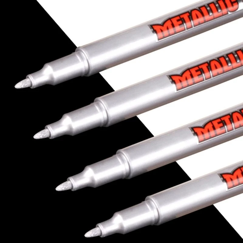 W89C kim loại không thấm nước đánh dấu vĩnh viễn Bút DIY Epoxy Resin Mold Color Vẽ sinh viên cung cấp bút đánh dấu Craft