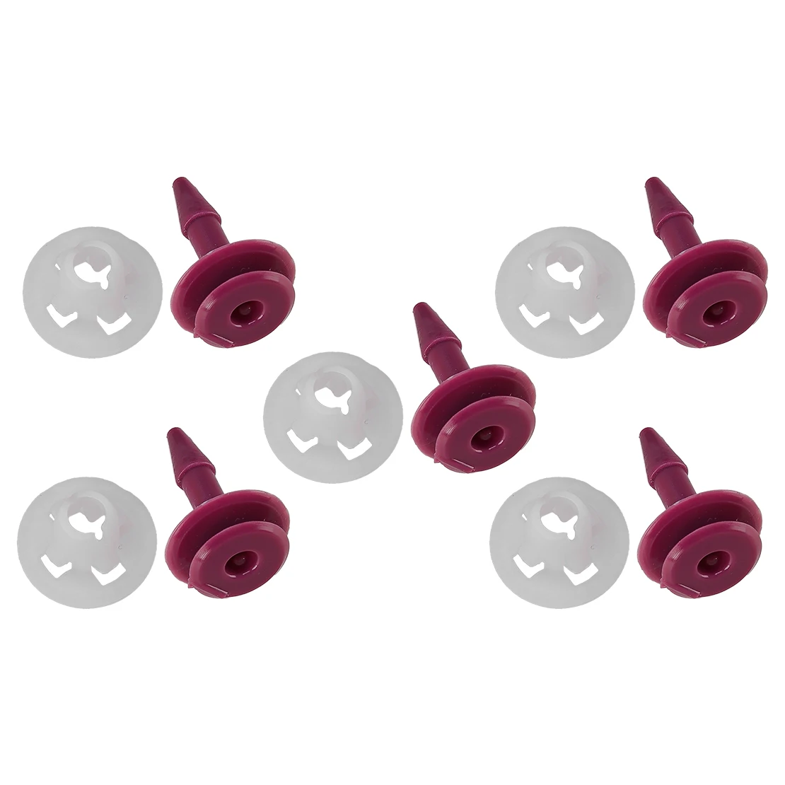 10 Sets Fender Flare Moulding Clips Fasteners Nylon Fit for Holden Rodeo Pickup Isuzu D-Max Dmax 2002 2003 2004 2005 2006