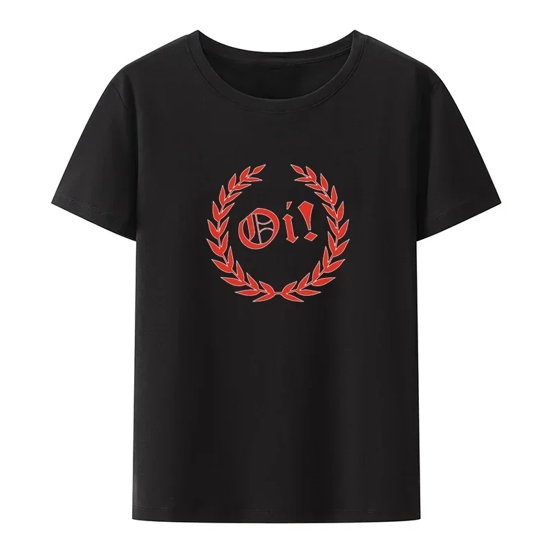 Unisex Loose Breathable Graphic Tees SKINHEAD LAUREL man T SHIRT OI SKA SKINS SCOOTERS PUNKS RUDEBOYS SPIRIT OF Tops