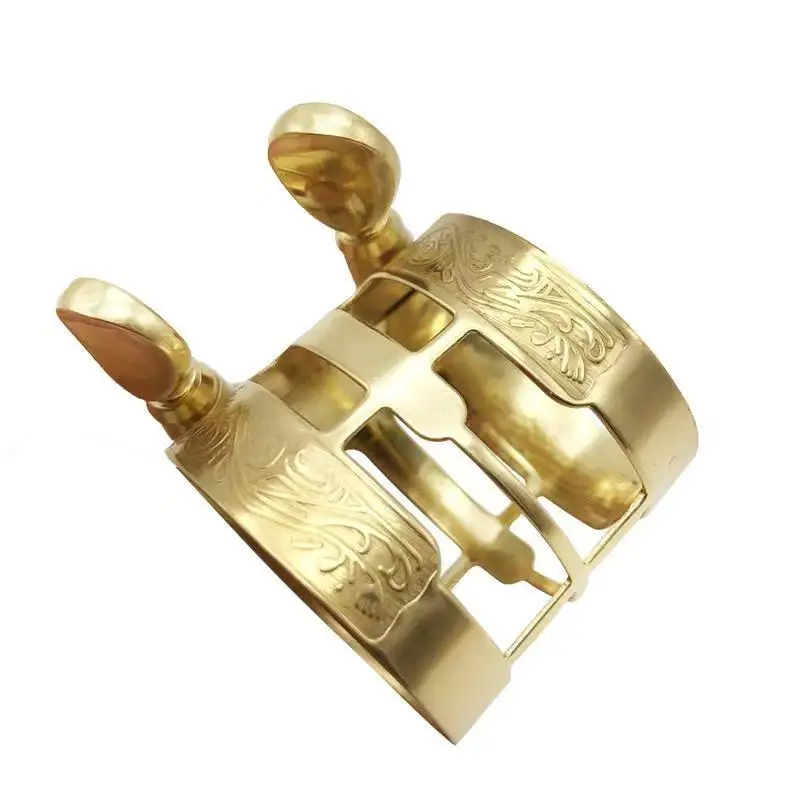 ​Precision-Crafted Engraved Ligatures for Saxophone Mouthpieces (Soprano/Alto/Tenor) & Clarinet