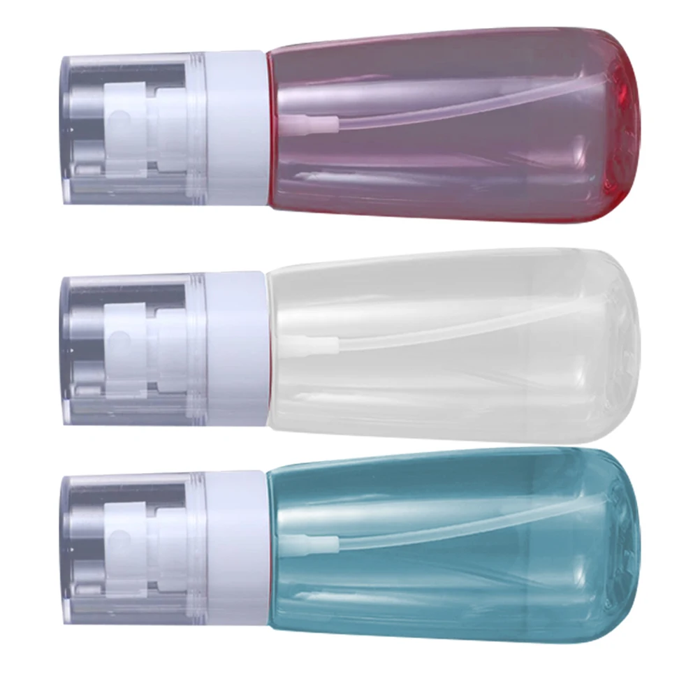 

3pcs Spray Bottles Portable Mini Empty Refillable Leakproof Travel Makeup Sunscreen Fine Mist Water Storage Cleaning Kitchen