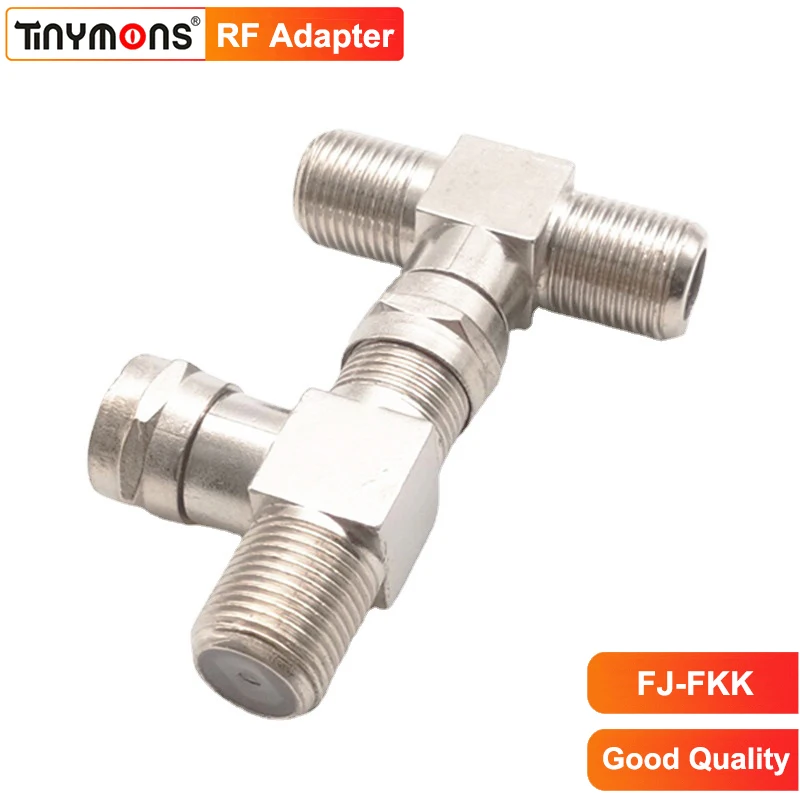 3 Way F Type Male T…