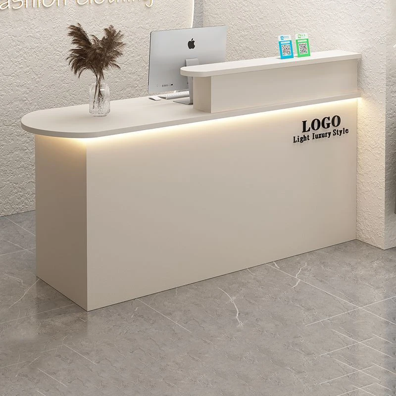 Counter Display Reception Desks Decorations Podium Stands Reception Desks Beauty Salon Mostrador Negocio Commercial Furniture