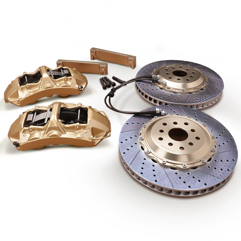 

Большие шестипоршневые тормозные суппорты, тормозные диски 380/405 мм с потайным креплением, комплект тормозных трубок для 200 LC300