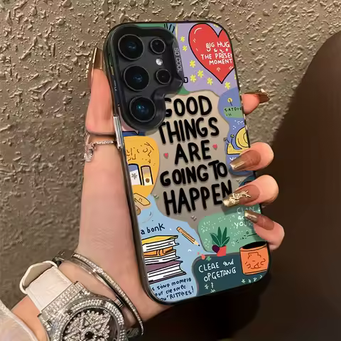 Cartoon Phone Case for Samsung Galaxy S25 S24 S23 Ultra S22 Plus S21 FE 5G A16 A36 A56 A25 A35 A55 A24 A34 A54 A53 A52 A33 Cover