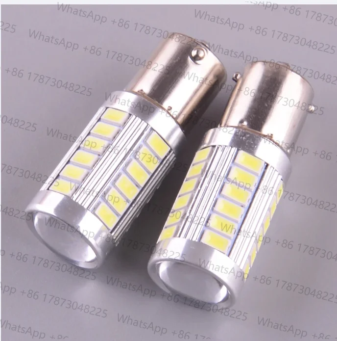 2Pcs DC 12V LED Light Bulb Aluminum Alloy Fit for Deere Lawn Mower Riding Tractor AD2062R 1156
