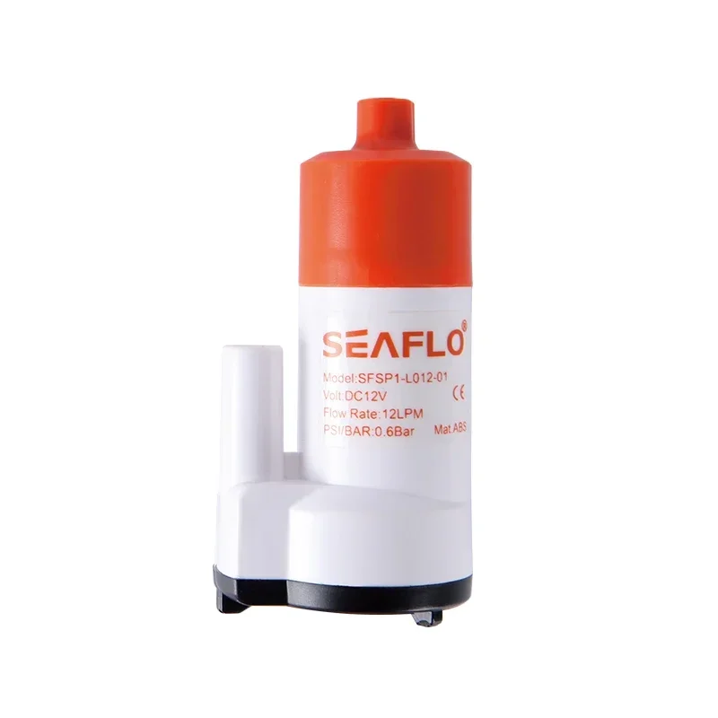 SEAFLO Hot Sale 12LPM 16LPM Mini Water Pumps 18 AWG 1 M Long Leads Small Diameter Submersible Pump