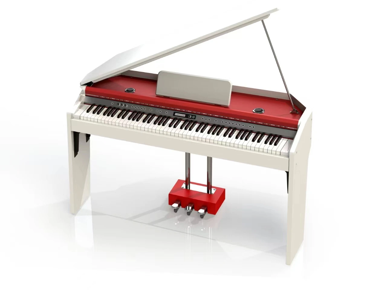 88 Keys Hammer Action Grand Digital Piano MIDI Interface Professional Electronic Keyboard Musical Instrument for Home Practice