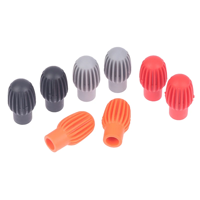 

1Pair Drum Stick Head Rubber Sleeve Caps Silicone Drumstick Mute Damper practice tips drumstick head rubber sleeve