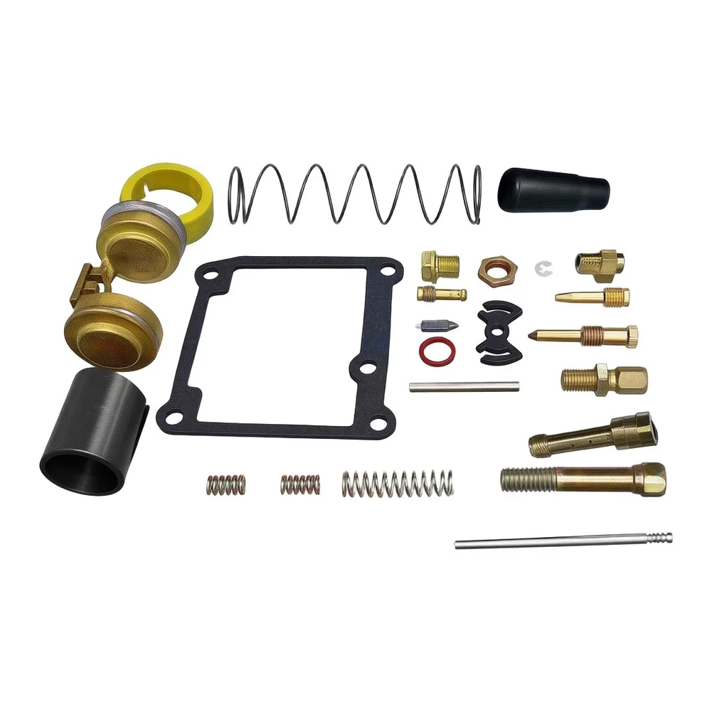 For Mikuni VM20 Carburetor Repair Kit With Plunger & Float  Boost Performance Garden Power-tool Accessories