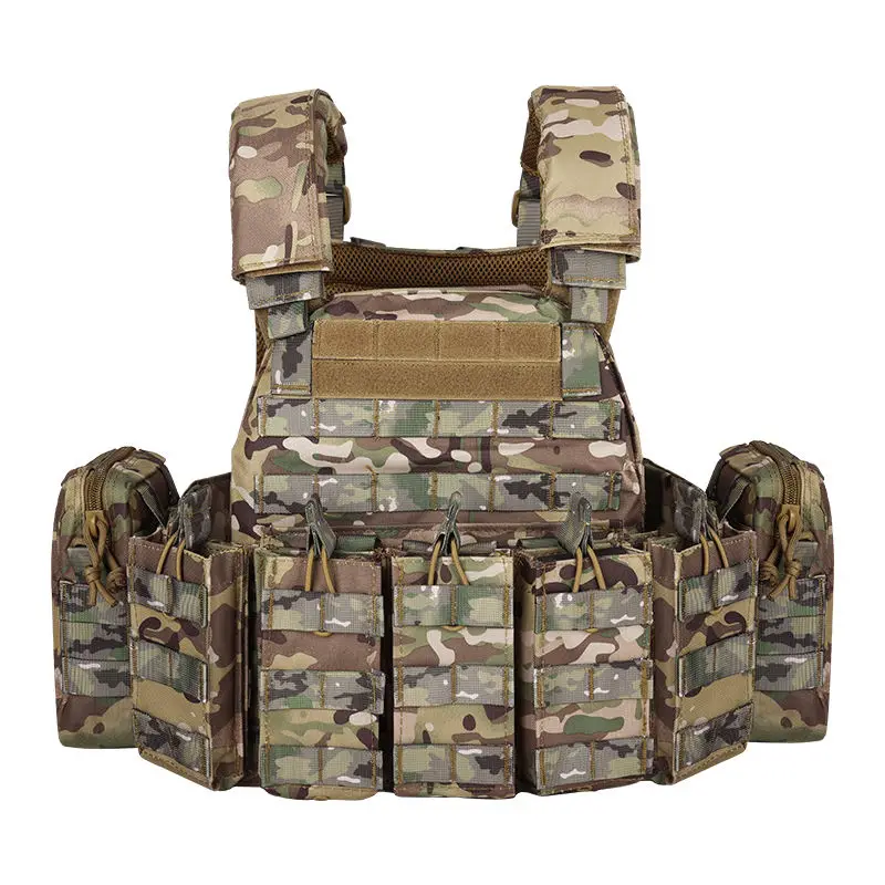 Yakeda-Fato de Treino Multifuncional, Colete Tático Respirável, Treino Exterior, Secagem Rápida, Resistente ao Desgaste, Camuflagem