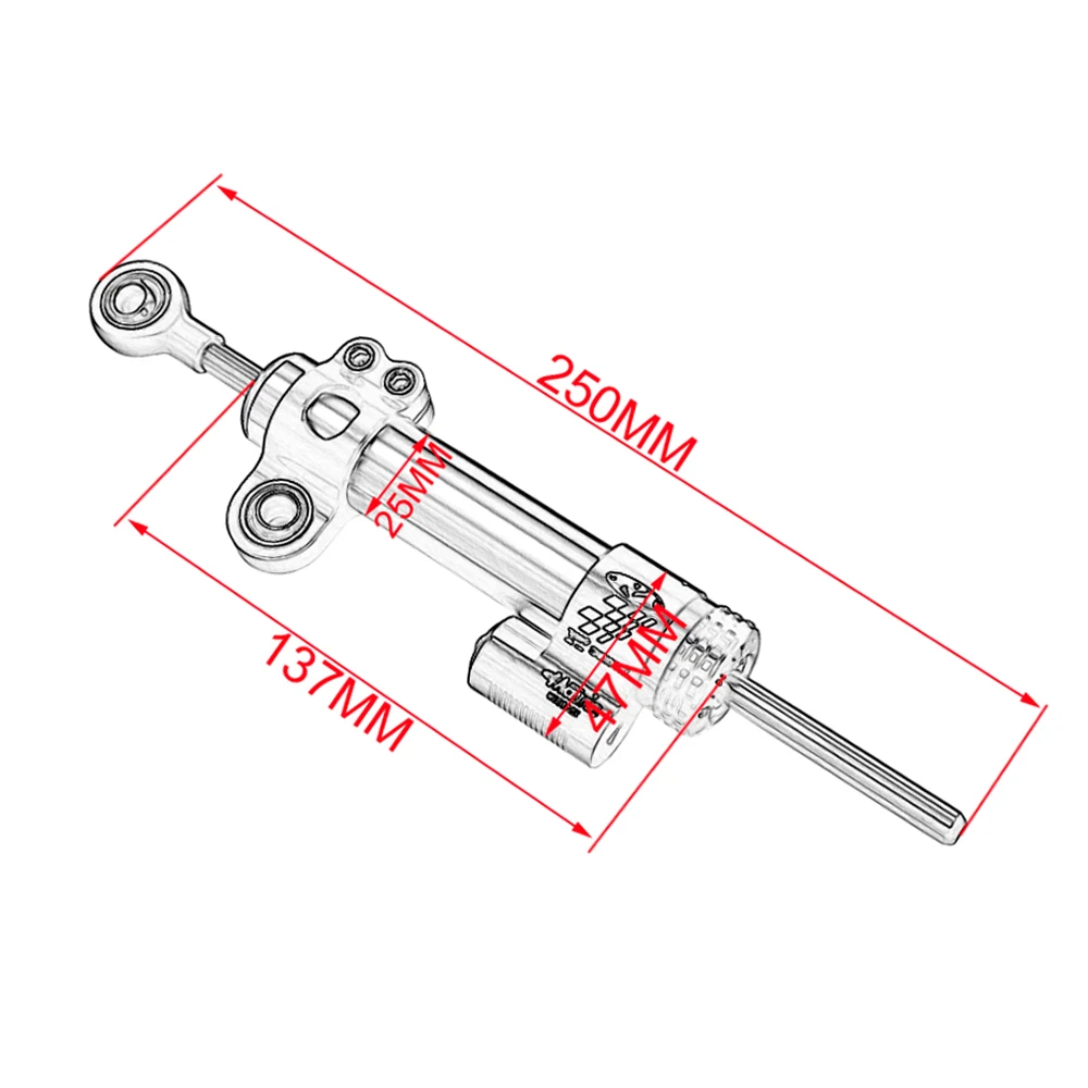 Motorcycle Steering Damper Stabilizer Holder Bracket Mounting For KAWASAKI Z1000 Z 1000 Z750 Z 750 2003-2009 2005 2006 2007 2008