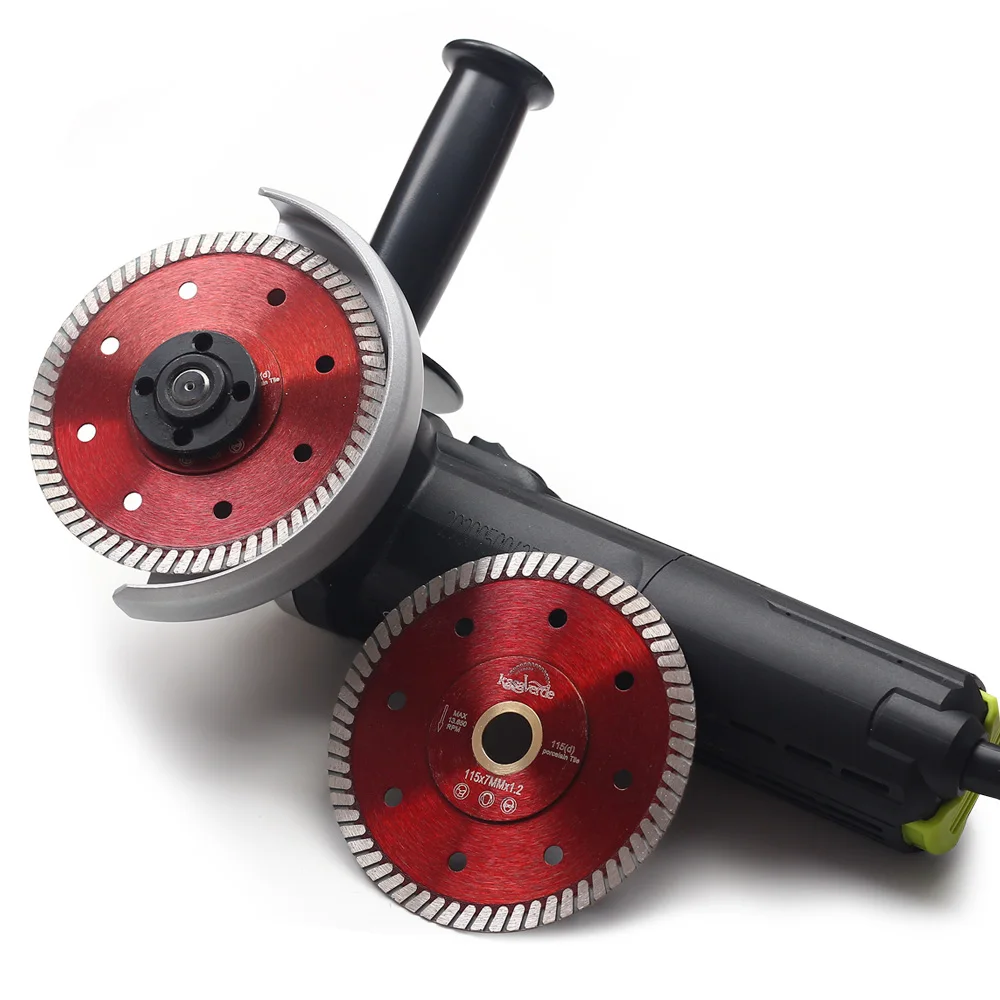 115Mm Siêu Mỏng Kim Cương Turbo Lưỡi Dao Đĩa Sứ Ngói Đá Hoa Cương Lưỡi Cắt Khô/Ướt Cho Đá Đá Ceramic cắt