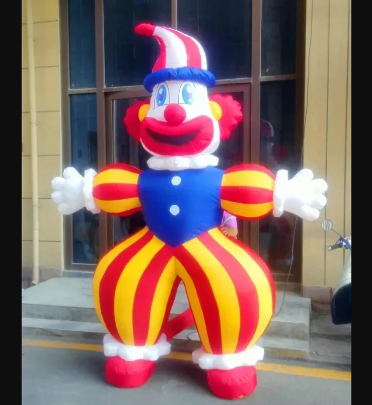 

2026 Inflatable Arch Cartoon Air Model Colorful Clown Rainbow Gate Opens Swing Dancer Waving Advertising Doll 1 Pack