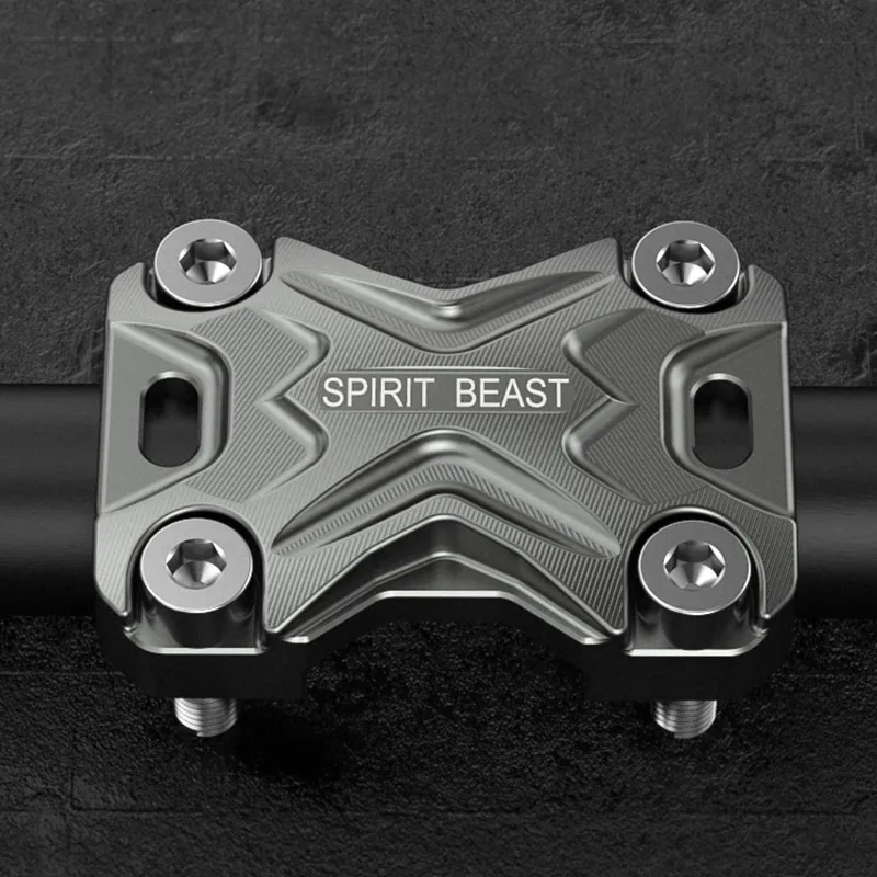 SPIRIT BEAST Motorcycle Handlebar Pressing Code Mount Accessories for CFMOTO 700CLX 700 CL-X Retro Motorcycle Handlebar Clamps