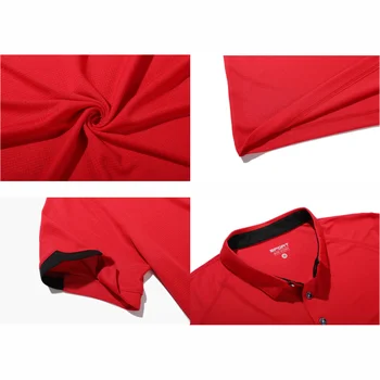 Quick Drying Short Sleeved Polo Shirt Golf Company Group Brand Breathable Lapel Sports Short Sleeved 8-Color Large 6