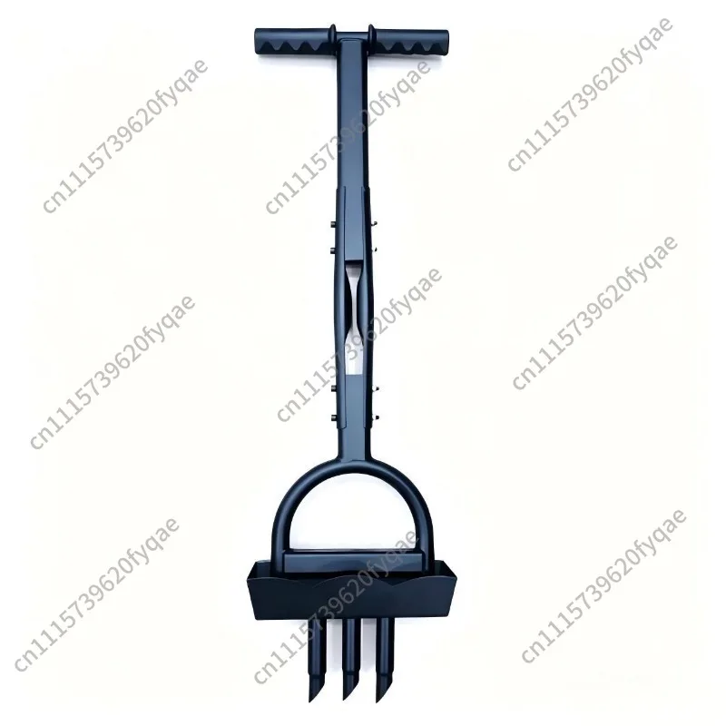 Manual Soil Sampler, Garden Aerator, Lawn Coring Punch Tool for Soil Loosening and Fertilizing