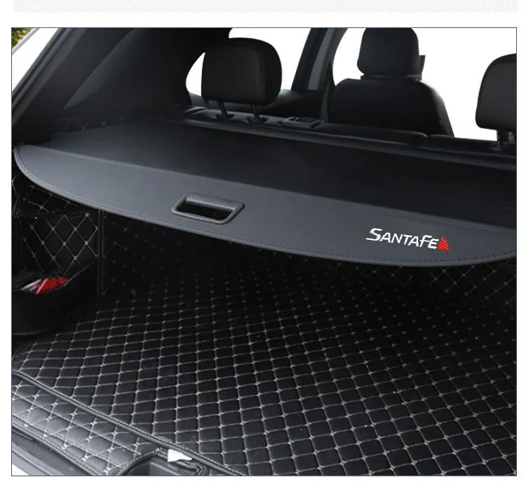 

Car Accessories for Hyundai SantaFe ix45 2013-2016 Car styling Trunk Safety Hood Cargo Cover Trunk Sunshade Cover Safety Cover