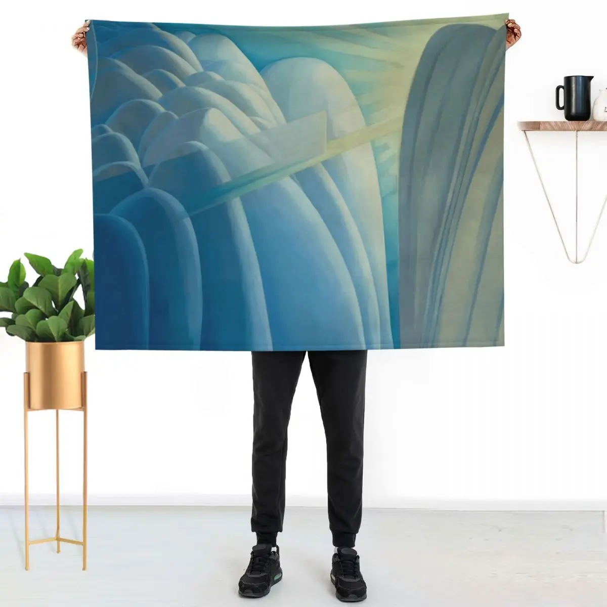 A Fantasy by Lawren Harris Throw Blanket Blankets For Baby christmas gifts Tourist Flannels Vintage Moving Blankets