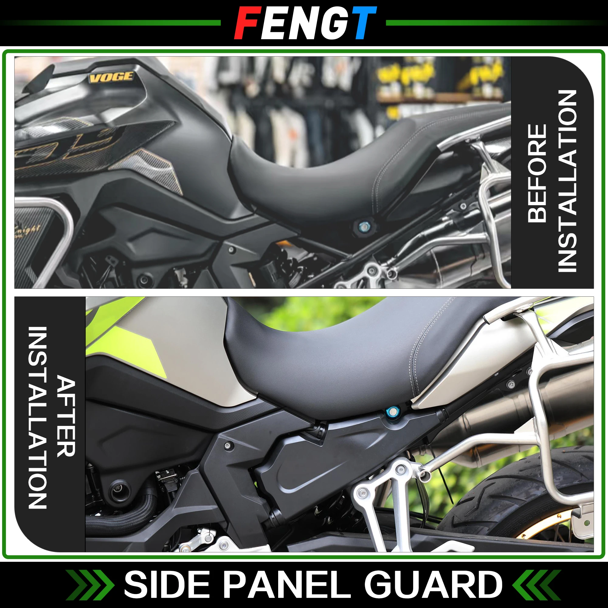 FOR LONCIN VOGE 900DS 900DSX Motorcycle DS900X Left&Right Side Panel Infill Frame Guard Protector Cover DSX900 DSX DS 900
