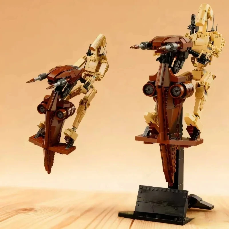 

Робот-конструктор 2026: Модель инопланетного робота из 1088 деталей, набор для взрослых, креативная сборка, детские праздничные подарки