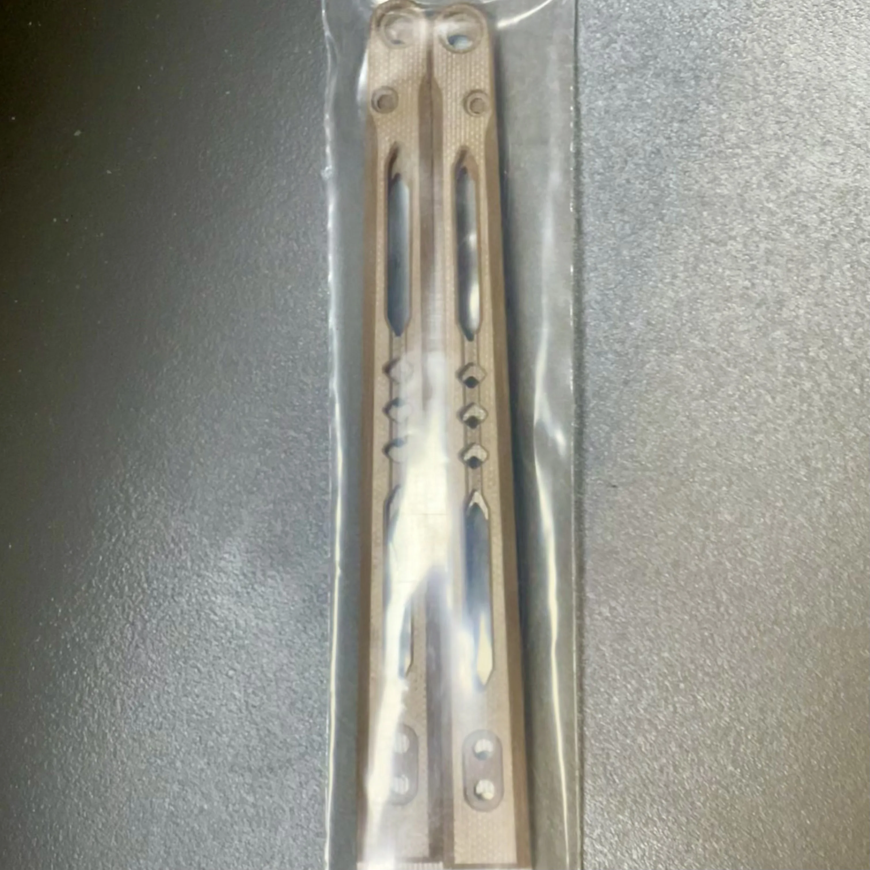 موازين G10 مخصصة لـ Baliplus REP Balisong، إصدار الماس، مثالية لـ Flipper Pro #4