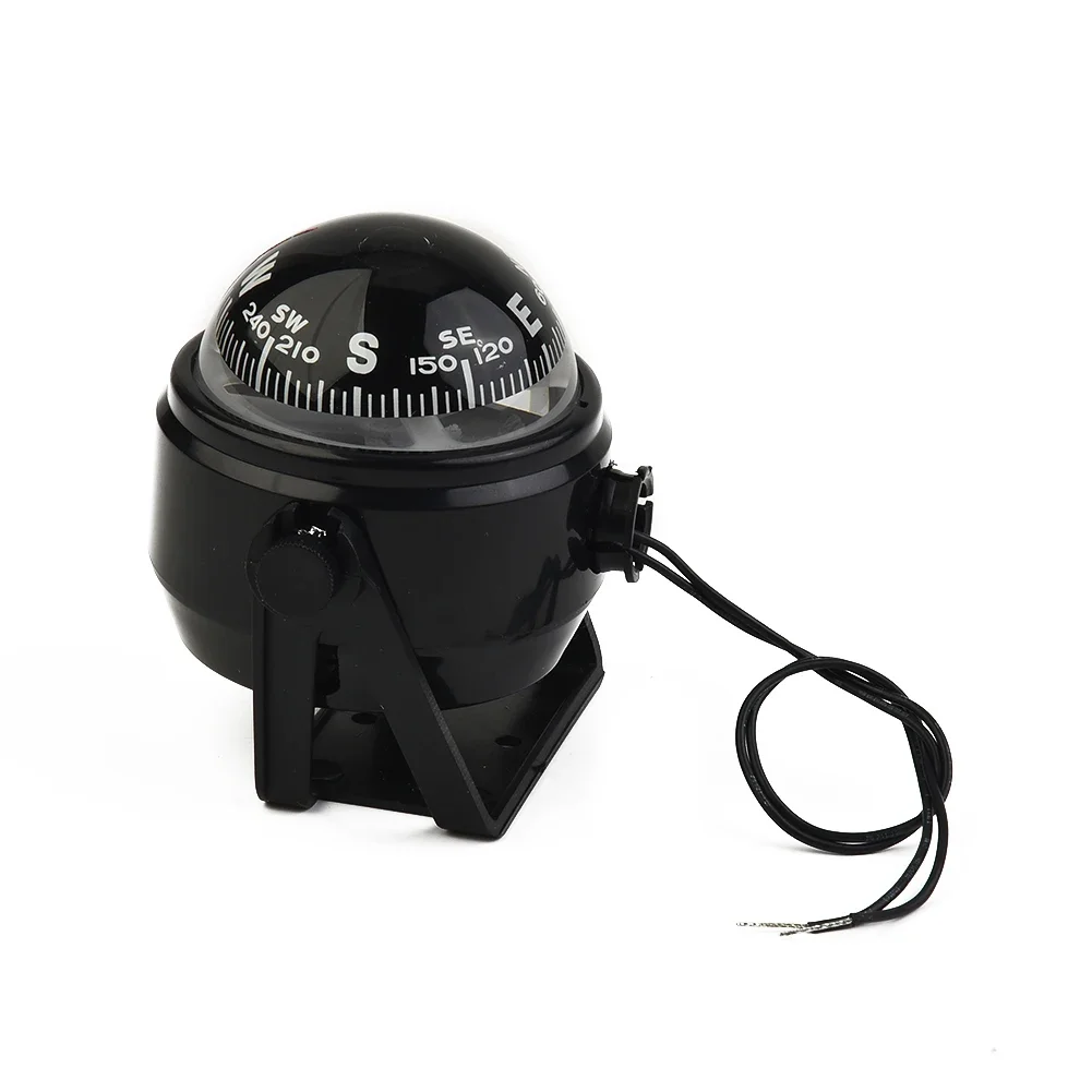البوصلة البحرية الإلكترونية LED للسفينة الشراع ، السيارة ، السيارة ، القارب ، العالمي ، عالية الدقة ، جديد